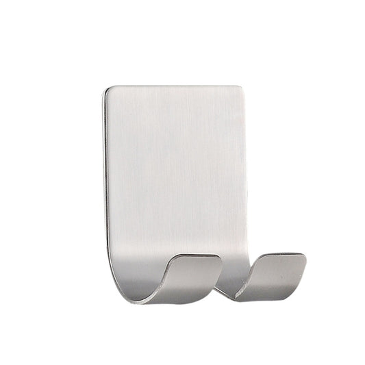 Stainless Steel Plug Power Cord Hook Bathroom Non-perforated Storage Rack, Size: 61x45mm by bashfashion