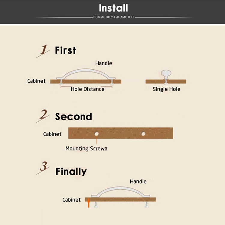 38mm Modern Literary Color Glazed Ceramic Cabinet Drawer Handle(White) by bashfashion