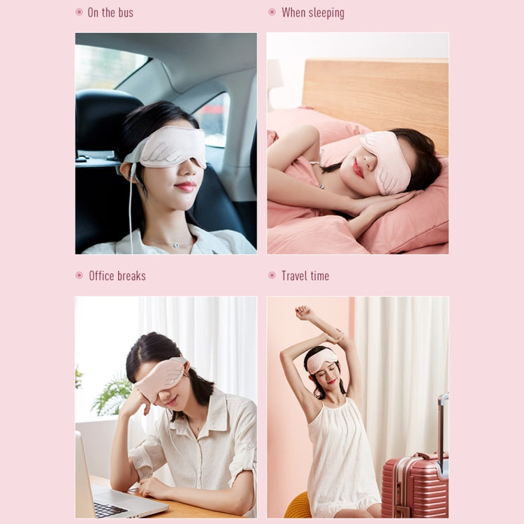 K-1033 The Angel Eye Graphene USB Eye Mask(Flesh Color) by bashfashion