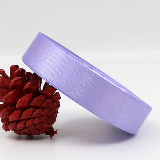 5 Volumes Color Satin Ribbons Handmade DIY Wedding Cake Decoration Holiday Gift Packages , Size: 22m x 2cm(Purple) by bashfashion