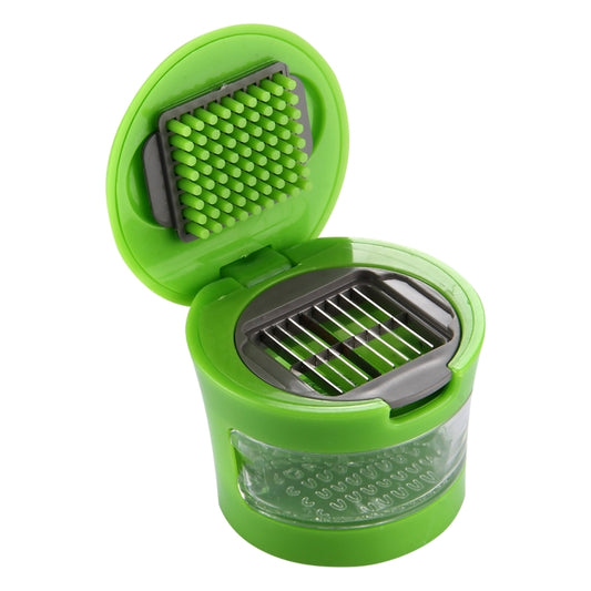 2 PCS Multi-purpose Mini Kitchen Tool Vegetable Garlic Manual Slicer Cutter Chopper Random Color Delivery by bashfashion