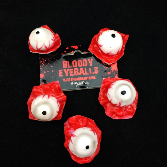 5 in 1 Halloween Horror Props April Fool Day Party Prop Body Parts Decoration Bloody Eye Balls by bashfashion