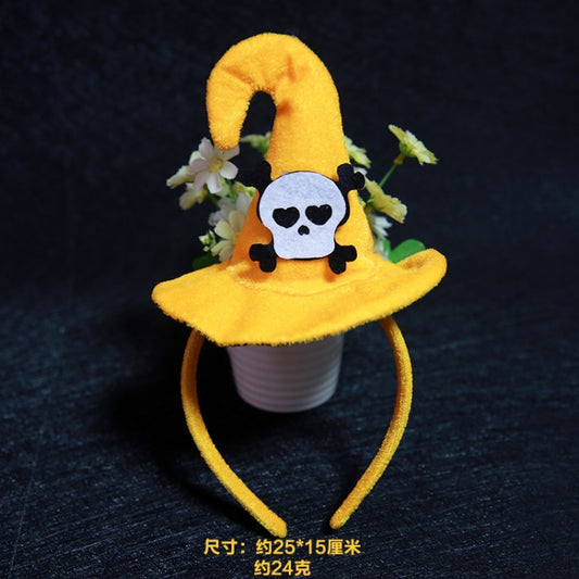 Halloween Party Dress Up Headgear Supplies Personalized Cartoon Pattern Headbands, Random Style Delivery by bashfashion