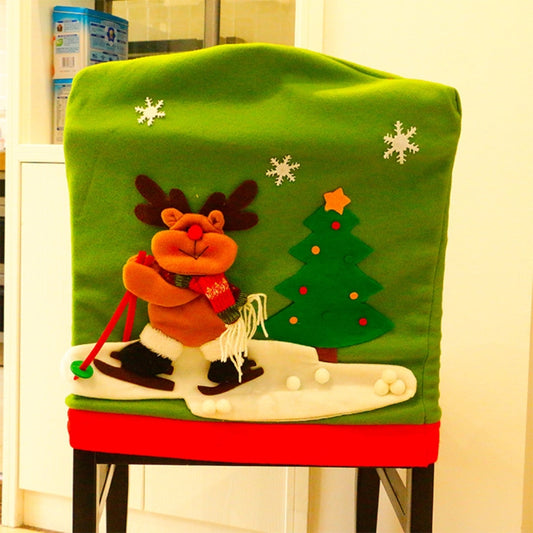 Christmas Dinner Table Decoration New Style Christmas Chair Cover by bashfashion