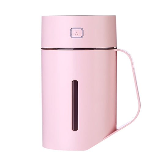 ML-S2 Water Cup Shape Intelligent Mute LED Night Light Atomized Humidifier Air humidification Machine(Pink) by bashfashion