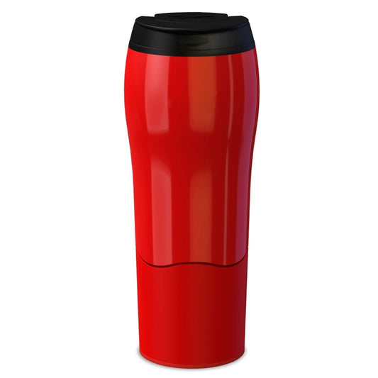 Portable Mighty Mug Solo Travel Coffee Herbal Ice Tea Fizzy Drink Mug Water Bottle Cup, Capacity: 500ml(Red) by bashfashion