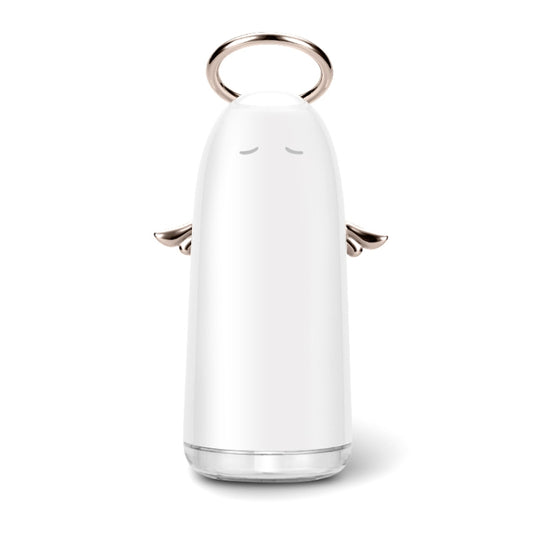 TSHM0 Mini Angel Atomizing Humidifier with Colorful Night Lights, Water Tank Capacity: 230mL (Gold) by bashfashion
