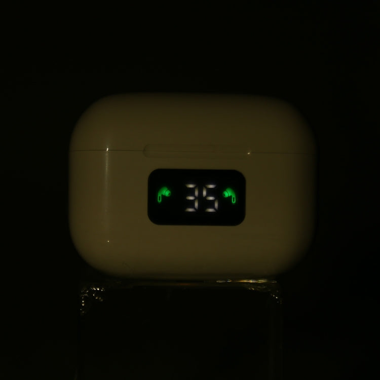 i58 TWS Bluetooth 5.0 Touch Wireless Bluetooth Earphone for IOS System Equipment, with Magnetic Attraction Charging Box & Smart Digital Display, Support Siri(White) by bashfashion