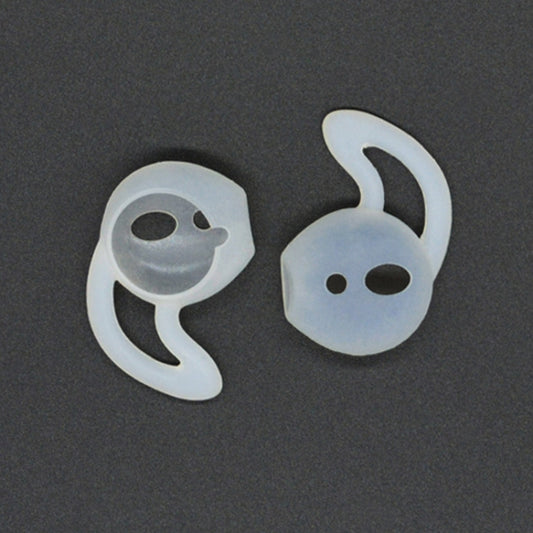 2pcs Wireless Bluetooth Earphone Silicone Ear Caps Earpads for Apple AirPods (Transparent) by bashfashion