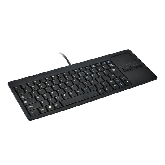 MC-818 82 Keys Touch-pad Ultra-thin Wired Computer Keyboard by bashfashion