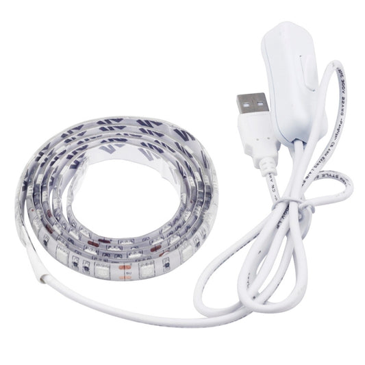 50cm 3W USB Rope Light, Epoxy IP65 Waterproof 30 LED 5050 SMD with 1m Extended Switch Cable, Wide: 10mm(White Light) by bashfashion