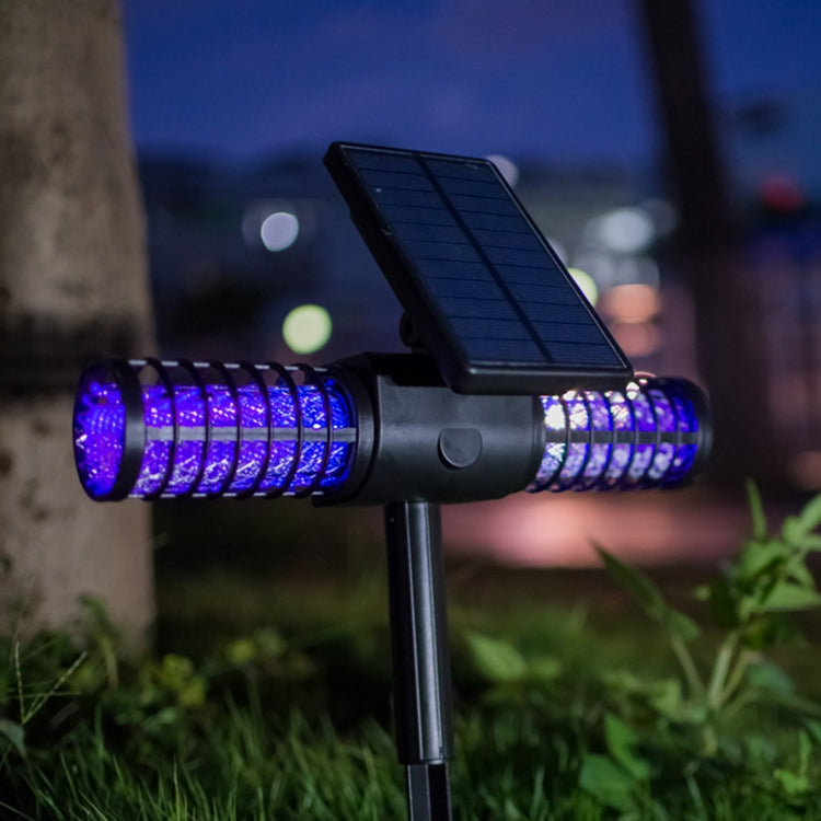 SZ-16008 Solar Mosquito Killer Light Outdoor IP65 Waterproof LED Landscape Garden Ground Plug Mosquito Trap Decorative Lawn Lamp by bashfashion