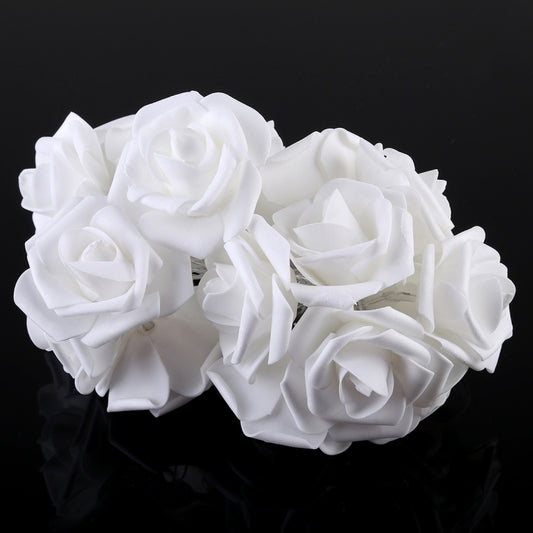 3m Rose Shape USB Plug Romantic LED String Holiday Light, 20 LEDs Teenage Style Warm Fairy Decorative Lamp for Christmas, Wedding, Bedroom(Warm White) by bashfashion