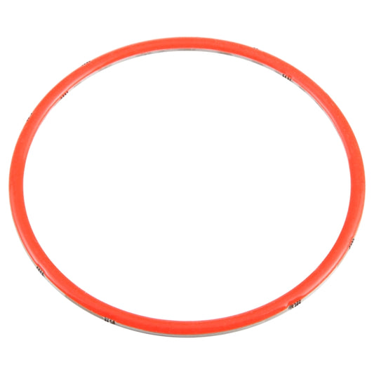 90mm 3W DIY Assembly Light COB LED Decorative Circle DC9V (Red Light) by bashfashion