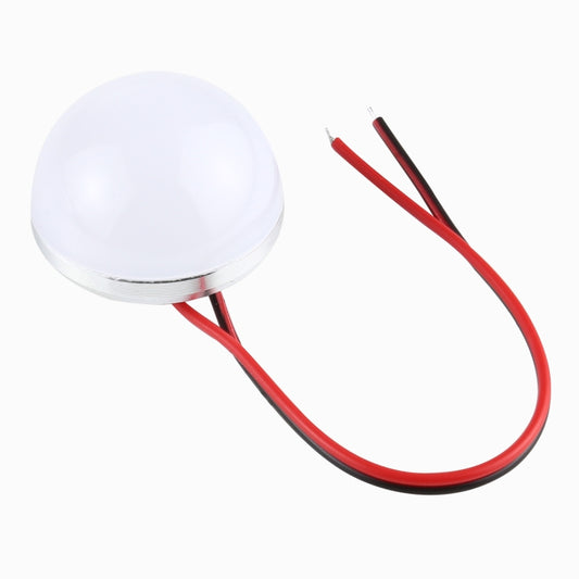 35mm 3W Semi-circular LED Bulbs, DC 5V (White Light) by bashfashion