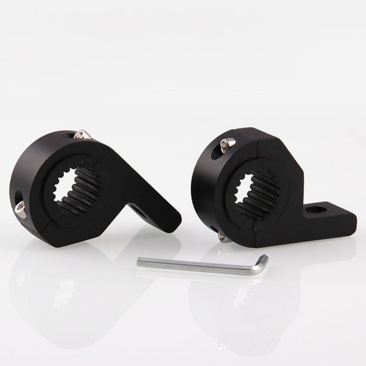MB-EA076-1 Motorcycle Modification Accessories 20-30mm Universal Guardrail Spotlight Fixed Clip Bracket by bashfashion