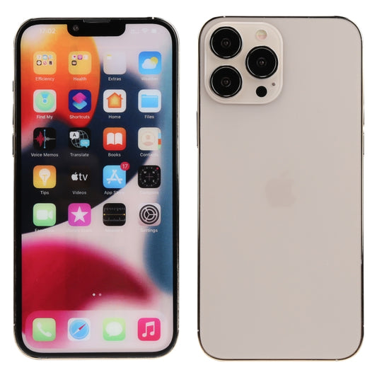 For iPhone 13 Pro Color Screen Non-Working Fake Dummy Display Model(Gold) by bashfashion