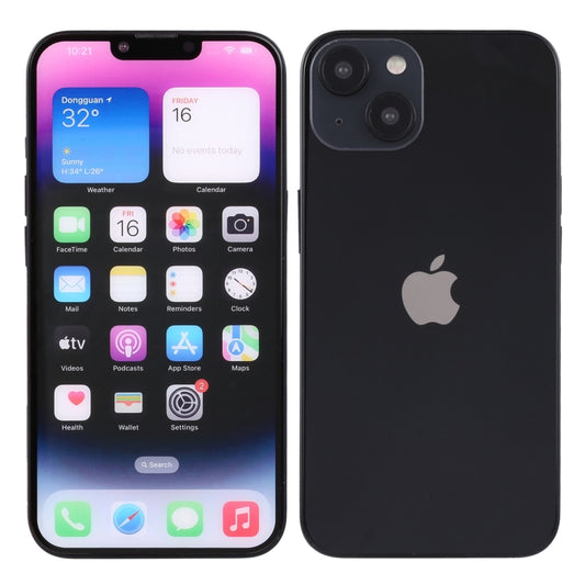 For iPhone 14 Color Screen Non-Working Fake Dummy Display Model(Midnight) by bashfashion