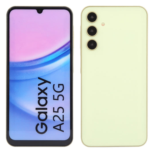 For Samsung Galaxy A25 5G Color Screen Non-Working Fake Dummy Display Model (Yellow) by bashfashion