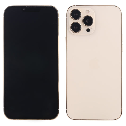 For iPhone 13 Pro Black Screen Non-Working Fake Dummy Display Model (Gold) by bashfashion