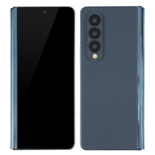 For Samsung Galaxy Z Fold4 Black Screen Non-Working Fake Dummy Display Model(Blue) by bashfashion