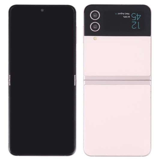 For Samsung Galaxy Z Flip4 Black Screen Non-Working Fake Dummy Display Model (Rose Gold) by bashfashion