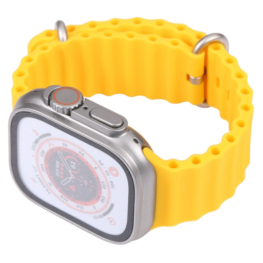 For Apple Watch Ultra 49mm Color Screen Non-Working Fake Dummy Display Model (Yellow) by bashfashion