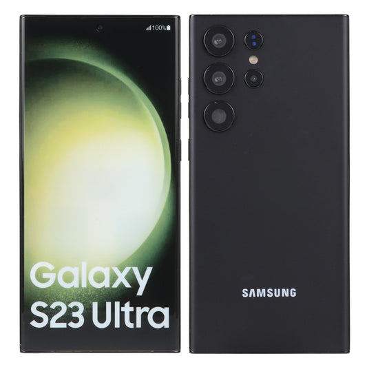 For Samsung Galaxy S23 Ultra 5G Color Screen Non-Working Fake Dummy Display Model(Black) by bashfashion