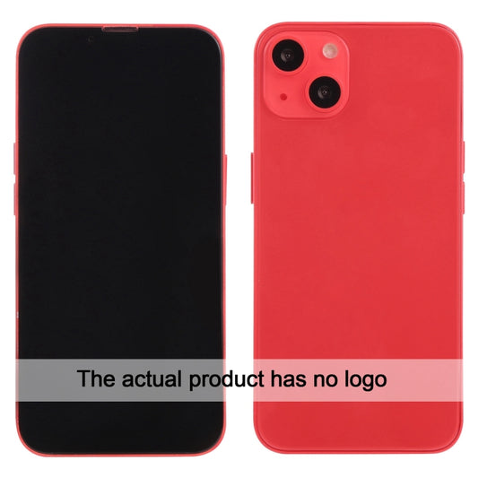For iPhone 13 Black Screen Non-Working Fake Dummy Display Model (Red) by bashfashion