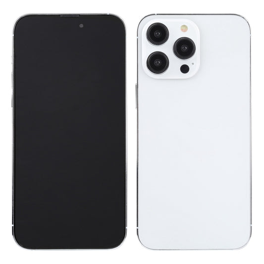 For iPhone 14 Pro Black Screen Non-Working Fake Dummy Display Model (White) by bashfashion