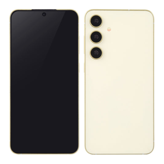 For Samsung Galaxy S24 5G Black Screen Non-Working Fake Dummy Display Model (Yellow) by bashfashion
