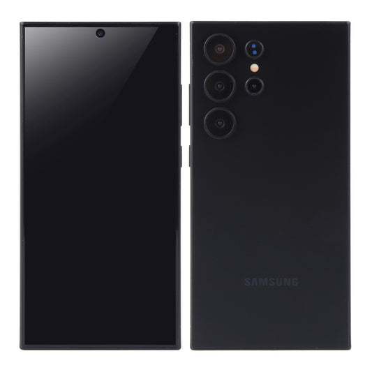 For Samsung Galaxy S24 Ultra 5G Black Screen Non-Working Fake Dummy Display Model (Black) by bashfashion