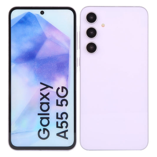 For Samsung Galaxy A55 5G Color Screen Non-Working Fake Dummy Display Model (Purple) by bashfashion