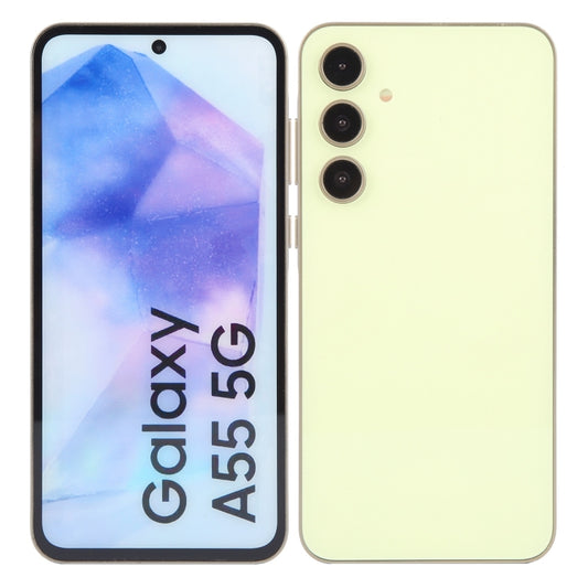 For Samsung Galaxy A55 5G Color Screen Non-Working Fake Dummy Display Model (Yellow) by bashfashion