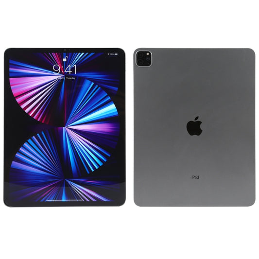 For iPad Pro 12.9 2021 Color Screen Non-Working Fake Dummy Display Model (Grey) by bashfashion