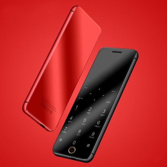 Ulcool V66+, 1.54 inch, MTK6261D, Support Bluetooth Sync, Bluetooth Dial, FM, Anti-lost, GSM, Dual SIM (Red) by bashfashion