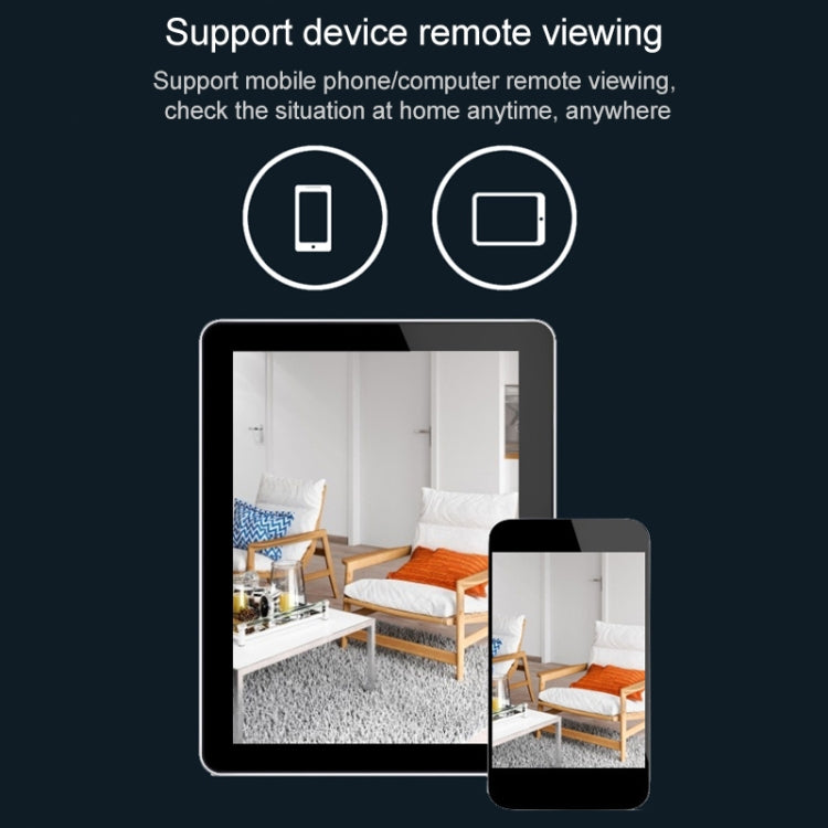AL-63 2.0 Million Pixels 1080P HD WiFi IP Camera, Support Night Vision & Motion Detection & Two-way Intercom & TF Card, UK Plug by bashfashion