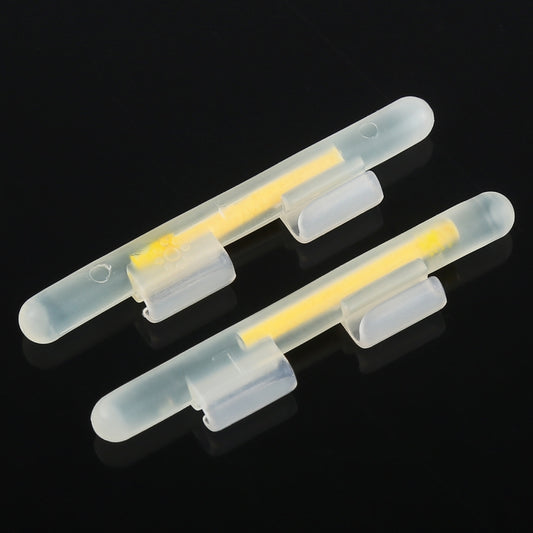 5 Packs OCEAN SUN Clip-On Luminous Float Night Fishing Light Stick, L, Fits Rod Tip 2.7-3.2mm by bashfashion
