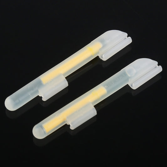 5 Packs OCEAN SUN Clip-On Luminous Float Night Fishing Light Stick, S, Fits Rod Tip 1.5-1.9mm by bashfashion