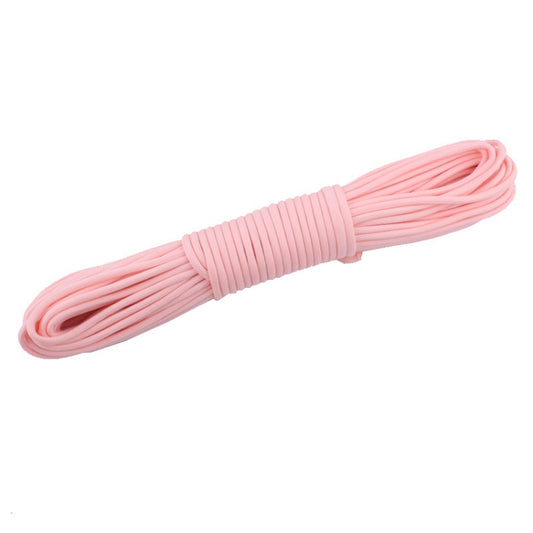 20m 9-Core Nylon+Polyester Full-light Outdoor Camping Tent Rescue Bundled Fluorescent Climbing Rope(Pink) by bashfashion