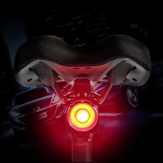 A0 IPX5 Waterproof Seven-color Bicycle USB Charging High Brightness Taillight by bashfashion