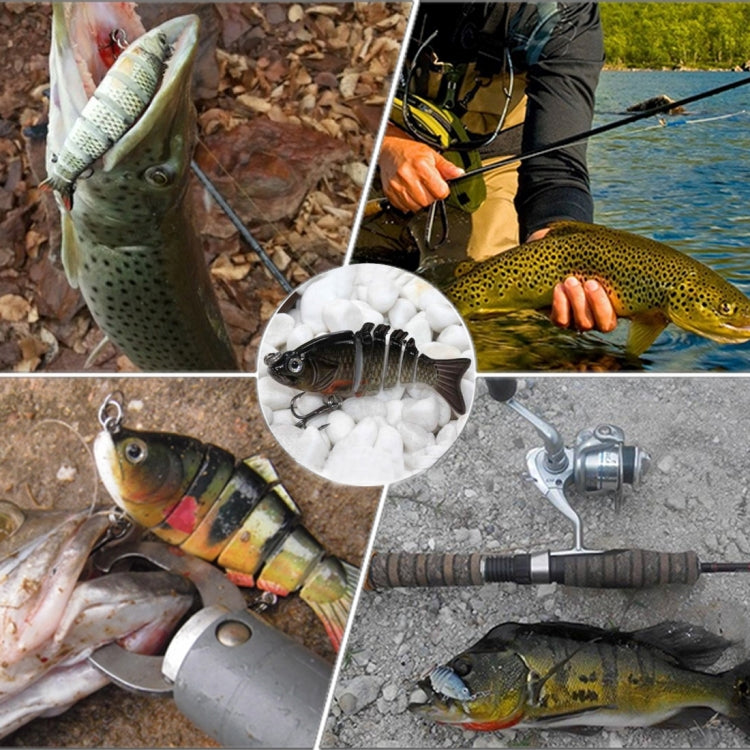 HENGJIA JM020 3# 11cm 18g Multi-section Plastic Hard Baits Fishing Lures Set Fishing Tackle Baits by HENGJIA