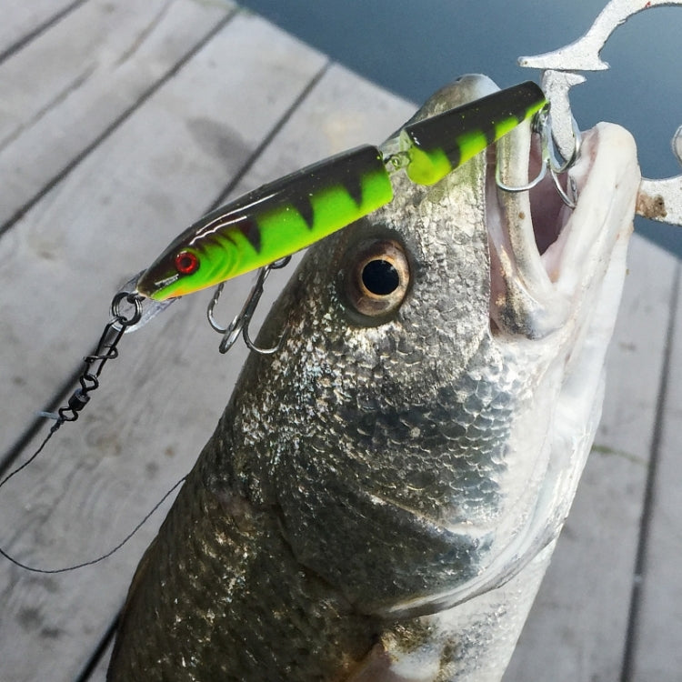 HENGJIA 5 PCS 10.5cm 9.6g 2-section Plastic Hard Baits Fishing Lures Set Tackle Baits by HENGJIA