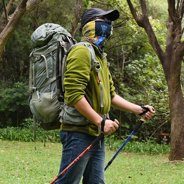 Aotu AT7551 135cm Aluminum Alloy Outdoor Camping Corky Trekking Poles(Silver) by AOTU