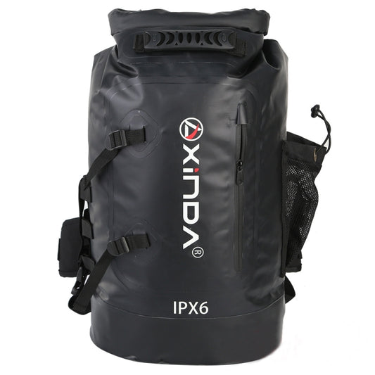 XINDA H-BAG03 30L Outdoor Waterproof Upstream Storage Shoulder Mountaineering Bag(Black) by XINDA