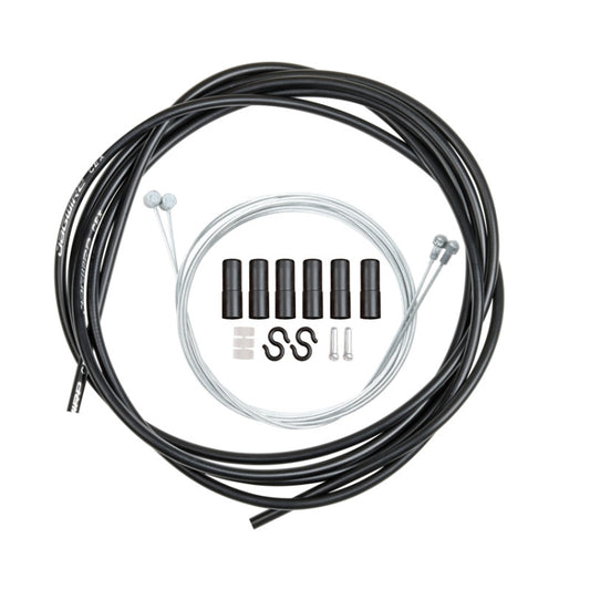 Universal Bicycle Brake Cable Tube Set(Black) by bashfashion