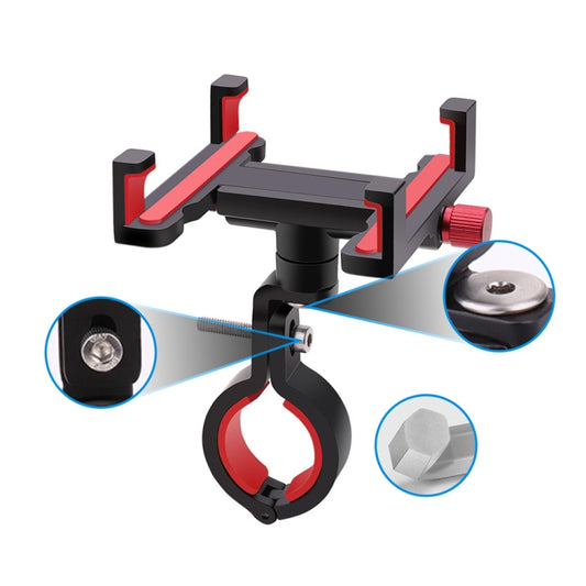 GB0143 360 Degree Rotating Aluminum Alloy Bicycle Phone Holder by bashfashion