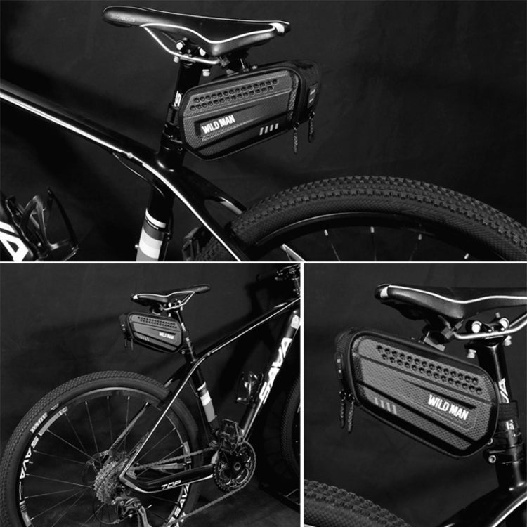 WILD MAN ES7 1.2L Rainproof Bicycle Bag Frame Front Top Tube Cycling Bag by WILD MAN