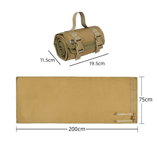 KOSIBATE H247 Outdoor Double Sided Waterproof Multifunctional Camping Mat (Khaki) by bashfashion