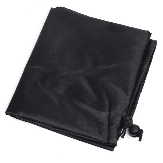Outdoor Garden BBQ Grill Waterproof and Dustproof Cover, Size:112.4x64.1x95.6cm(Black) by bashfashion